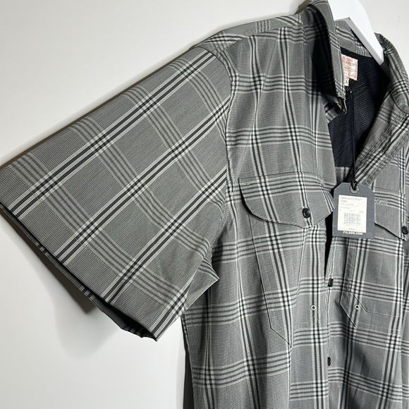 NWT Size Large Filson Plaid Gray Button Down Fishing Hunting Outdoor Gift - Picture 5 of 11